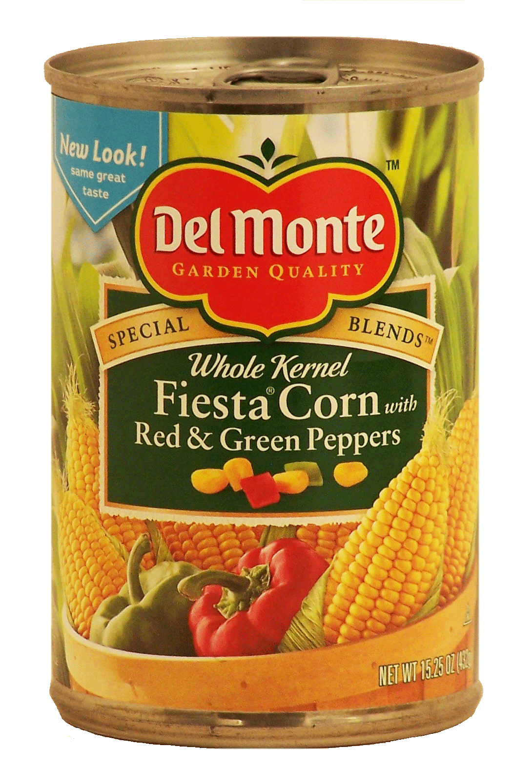 Del Monte Fiesta Corn Whole Kernel w/Red & Green Peppers Full-Size Picture